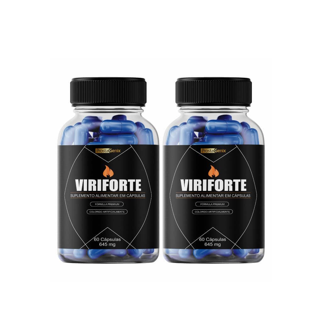 2 Viriforte - 60 Cápsulas - 100% Natural