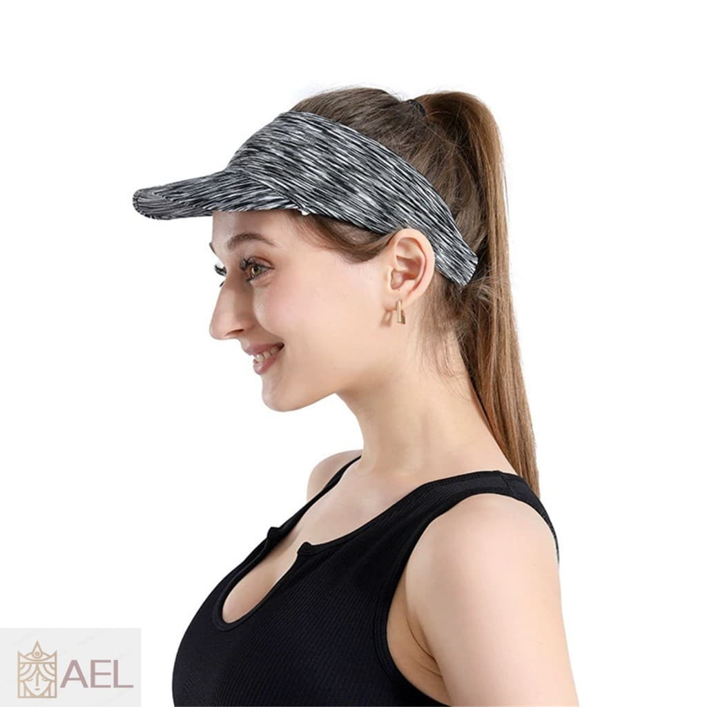 Chapéu De Sol Feminino De Aba Larga – Boné De Praia De Verão Respirável De Secagem Rápida Com Proteção UV