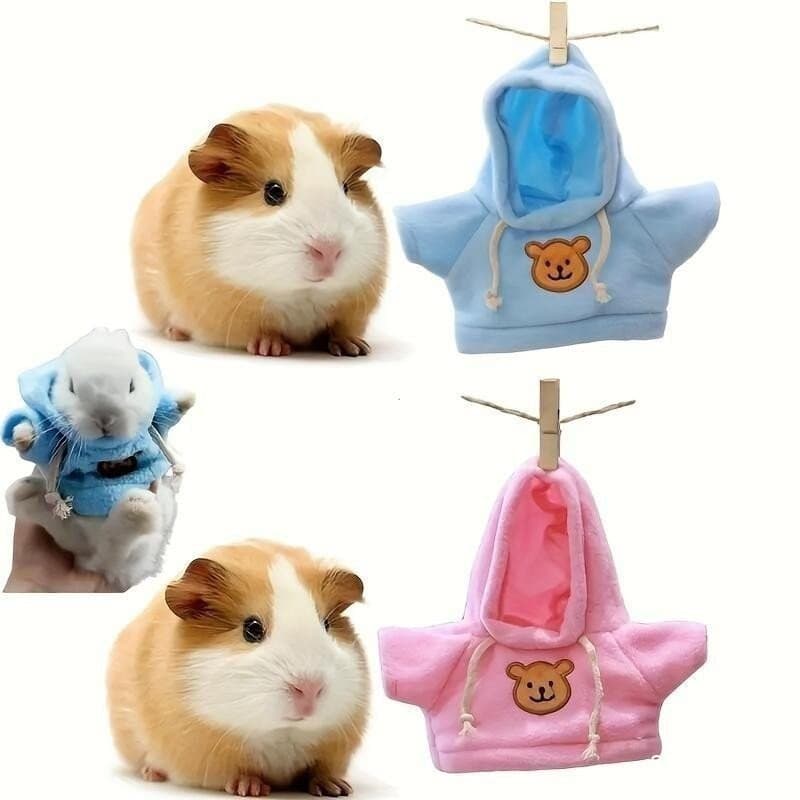 1pc Pequeno Moletom De Inverno Para Animais De Estimação , Algodão Multicolorido , Roupas De Hamster , Adequado Rato