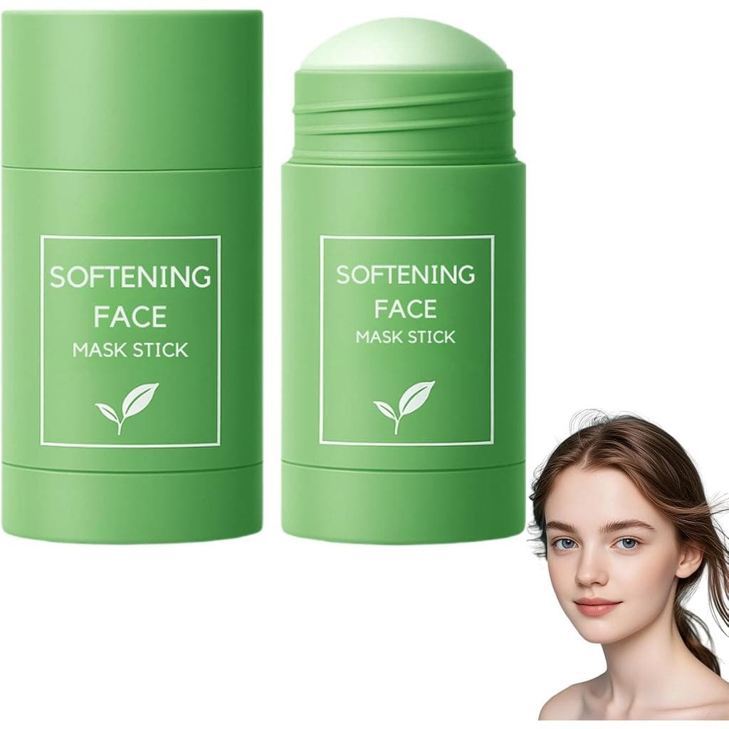 Herbionyx Softening Faxemask Stick, Máscara em Bastão de Argila Avançada, Herbionyx Máscara de Lama de Chá Verde, Máscar