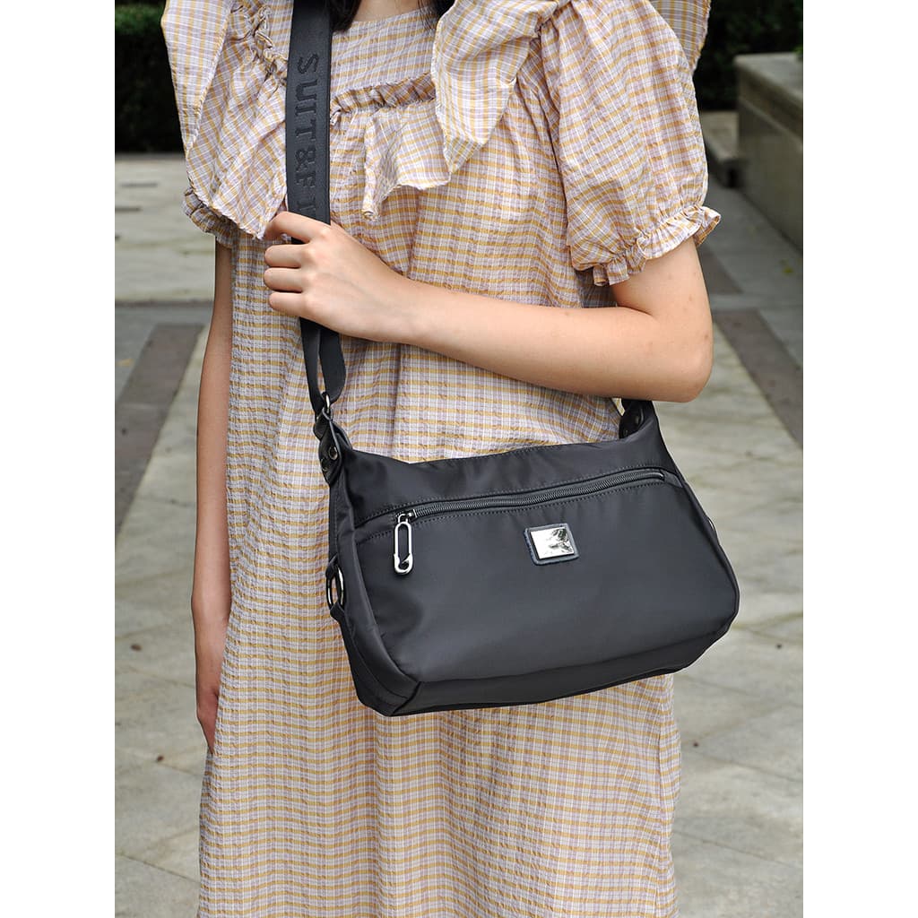 Bolsa mensageiro de Nylon feminina, bolsa para mãe idosa de meia-idade, Casual, tecido Oxford, lona, à prova d'água, tod