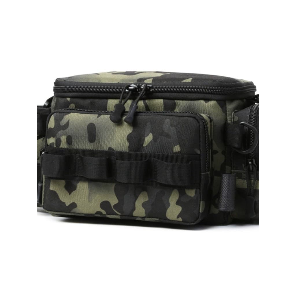 Saco de isca de um ombro novo estilo multifuncional saco de cintura vara de pesca mochila dedicada saco do mensageiro ar