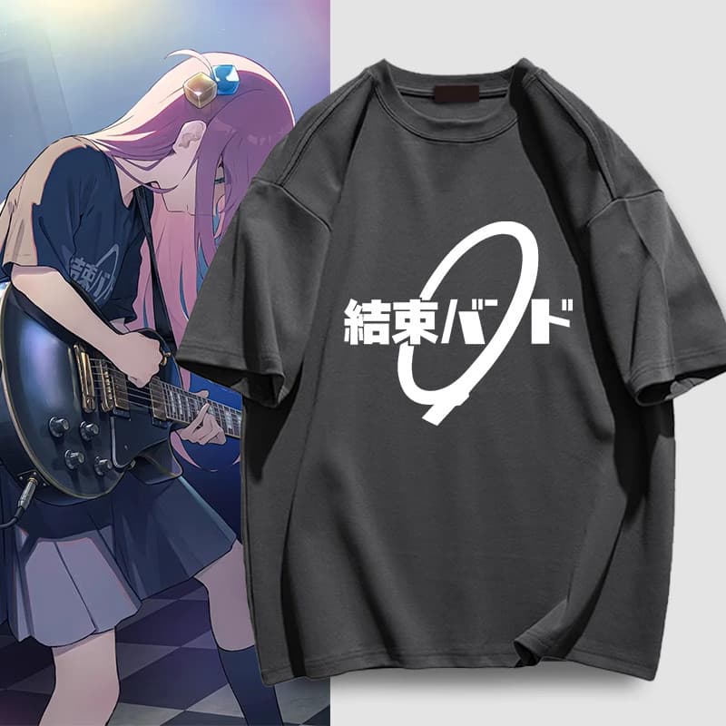Lonely Rock Joint algodão camiseta das mulheres dos homens Anime mercadoria Ichiri Goto mesmo estilo cos roupas superior