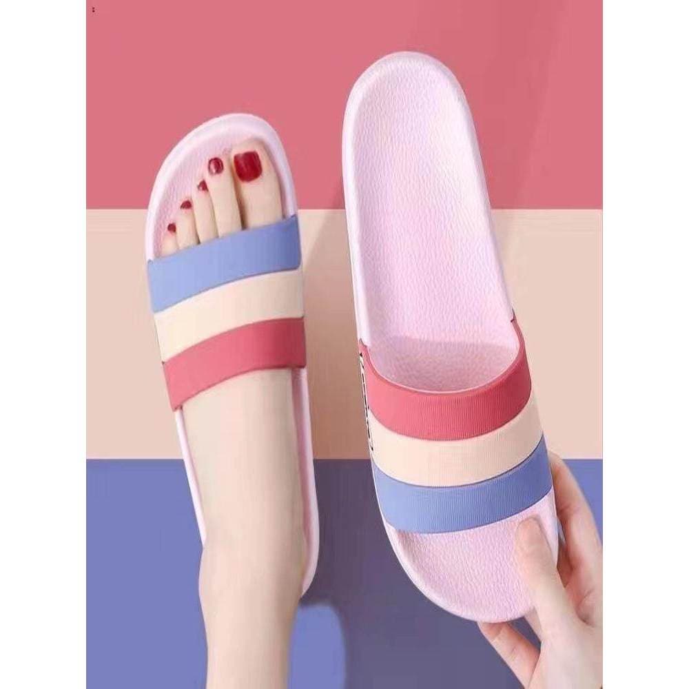 Chinelos casal casa um par banheiro banho antiderrapante deslizamento-em sapatos senhoras verão interior moda doméstica