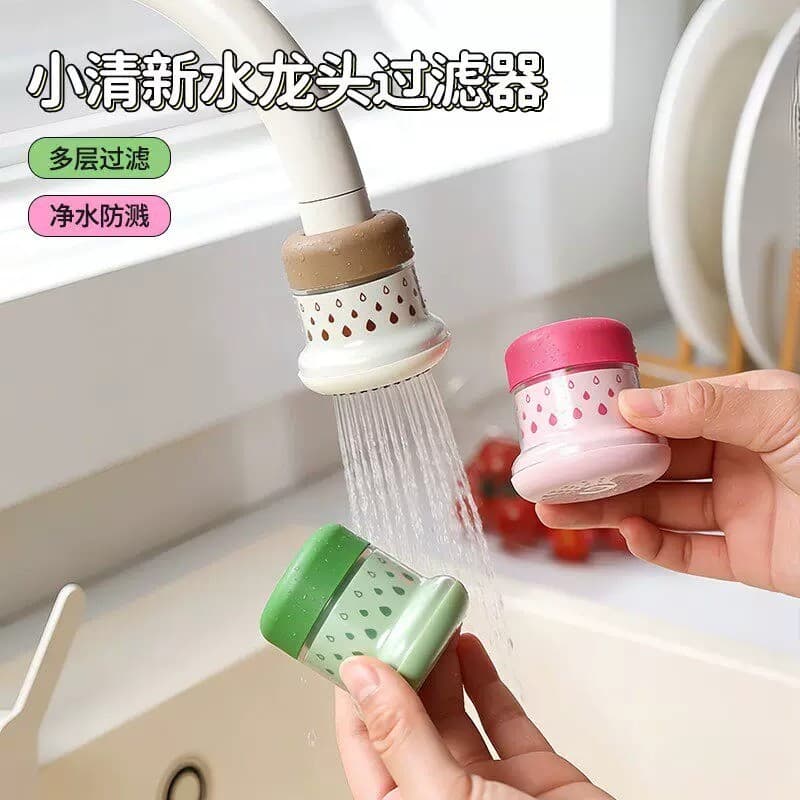Filtro de torneira da cozinha Universal purificação de água extensor de chuveiro dormitório filtro de água à prova de re
