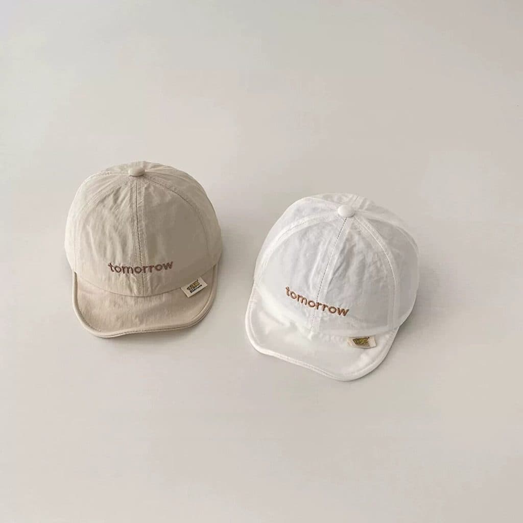 Chapéu de bebê verão estilo fino chapéu de sol do bebê menino protetor solar chapéu de sol menino boné de beisebol da me