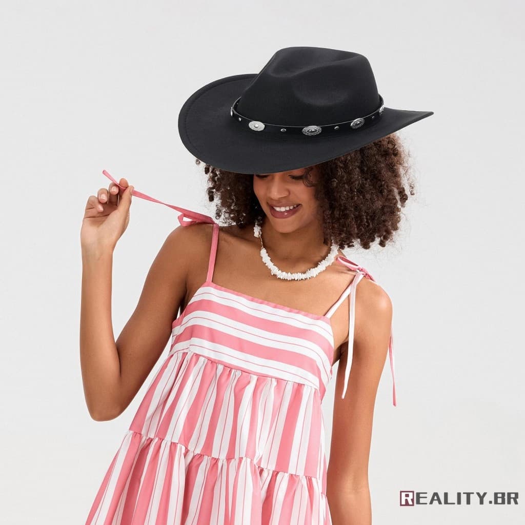 RL-Chapéus De Cowboy Para Mulheres , Homens , Retrô , Clássicos , Cowgirl , Aba Larga , Sol Com Faixa De Couro