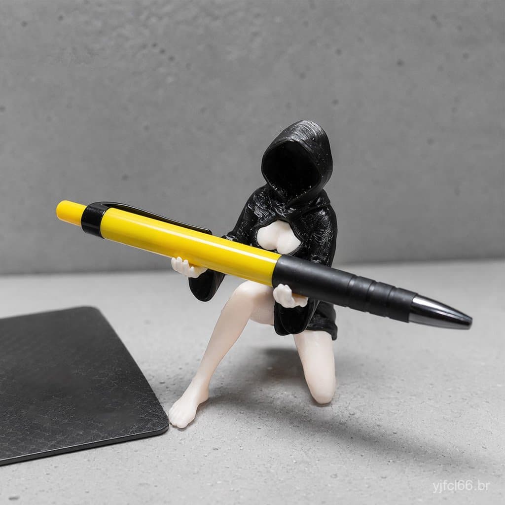 Escultura de superfície lisa, colecionável gótico sombrio, decoração de mesa para Halloween, decoração feminina.