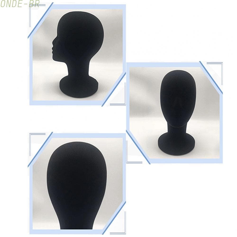 Flexible Display Solution Foam Mannequin Head Stand for Wig and Jewelry Showcase