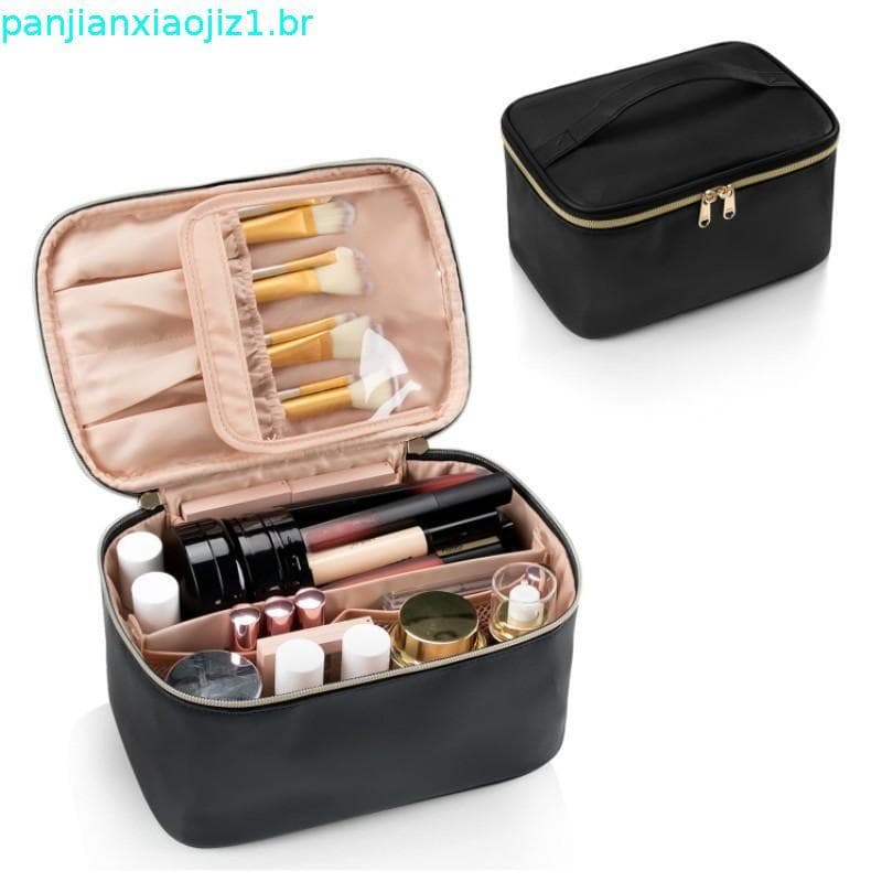 Bolsa De Cosméticos Feminina De Grande Capacidade Organizador Portátil De Higiene Pessoal Para Viagem Estojo De Armazena