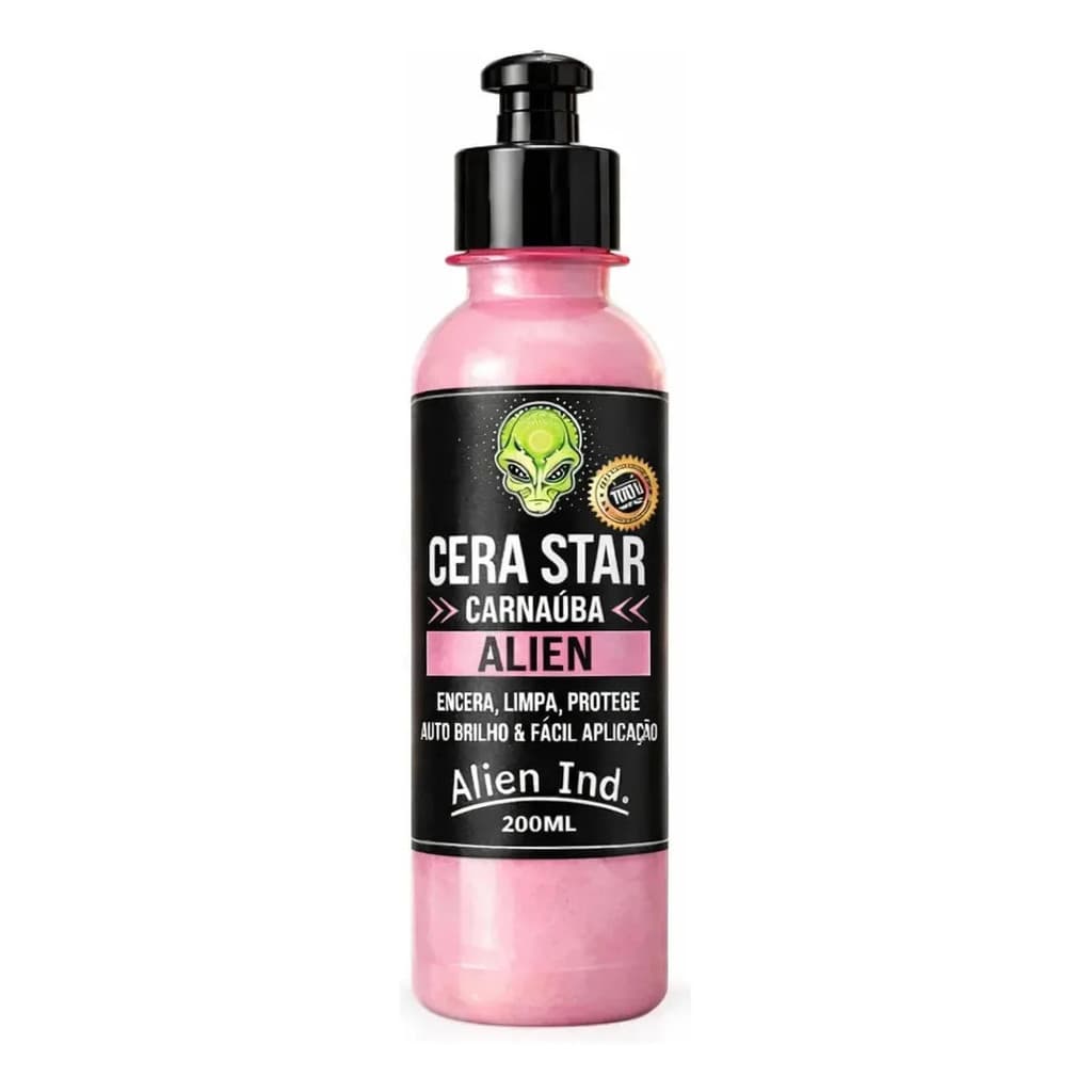 Cera Automotiva 4 Em 1 Alien Espelhamento Remove Riscos