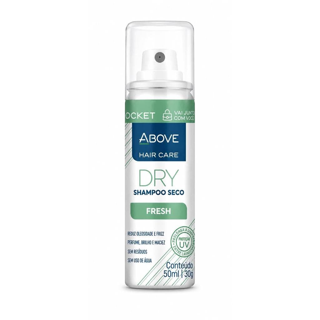Above Shampoo a Seco Fresh Mini 50ml Sem Lavagem