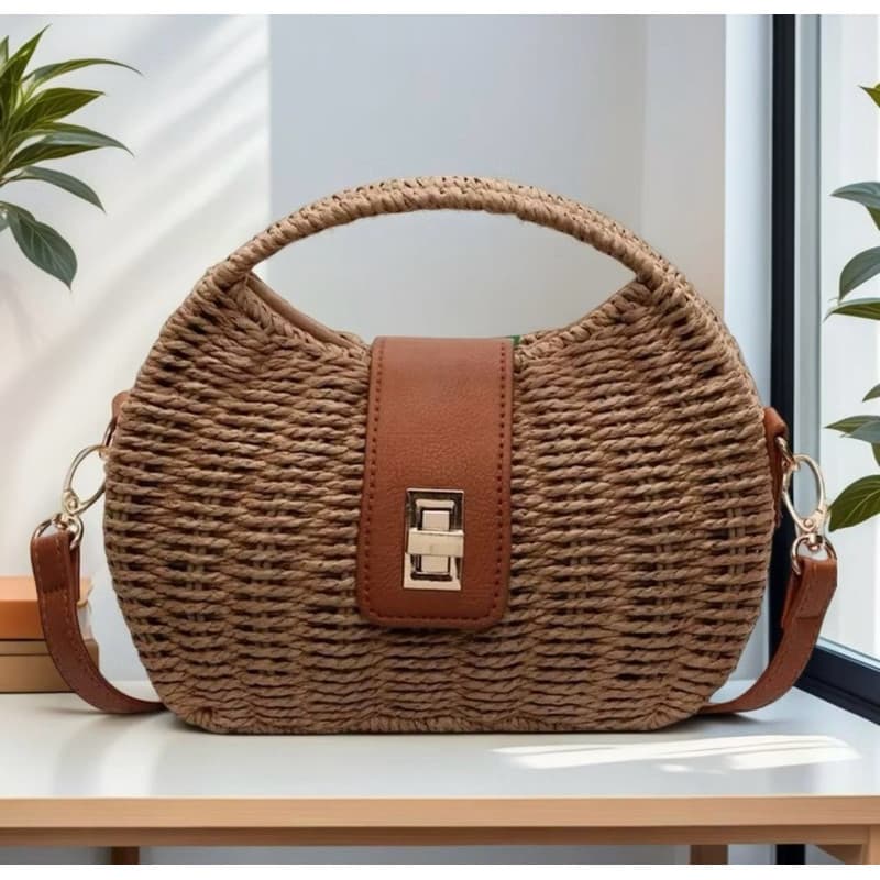 Bolsa de praia oval pequena 2YCK