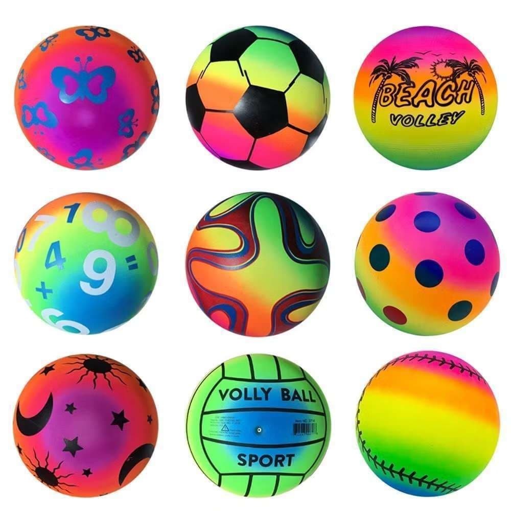 kit 20 Bola De Praia Vinil Inflavel Infantil Sortidas