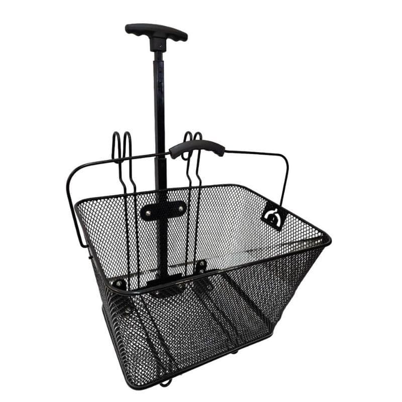 CESTA ELLEVEN C/RODINHAS E ALÇA 15189 40X30X22CM