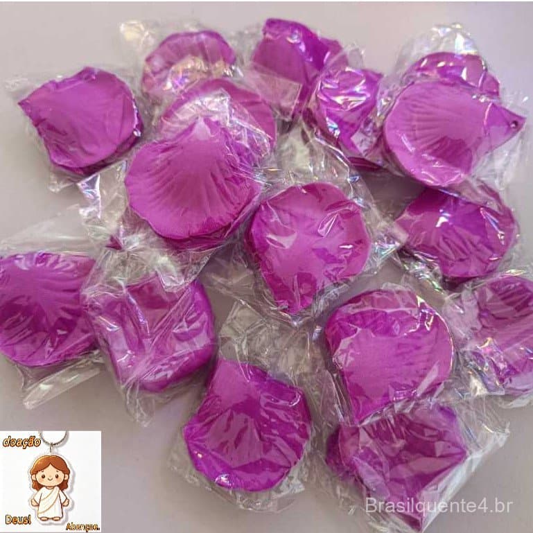 1000 Pétalas de Rosas Artificiais Lilás Decoração Casamento Festas
