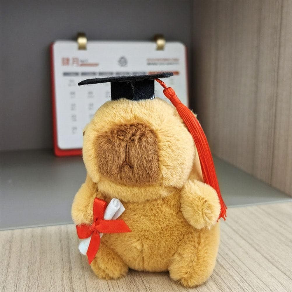 Boneco de Pelúcia Dos Cartoon Almofada Boneca Capivara Pendente Kabihara para Presentes R7e1 FOZP
