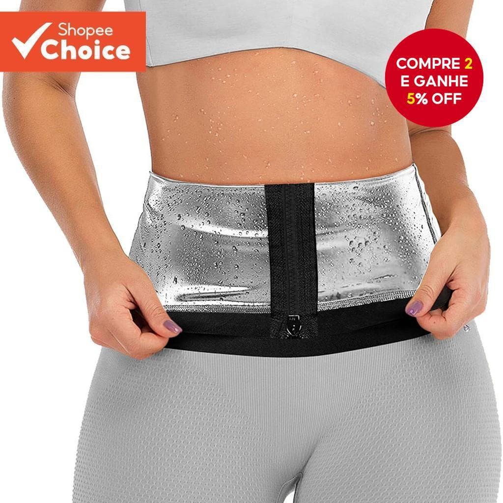Treinador De Cintura Para Mulheres – Cinto Modelador De Barriga Com Sauna E Aparador Perda De Peso Modelagem Corporal