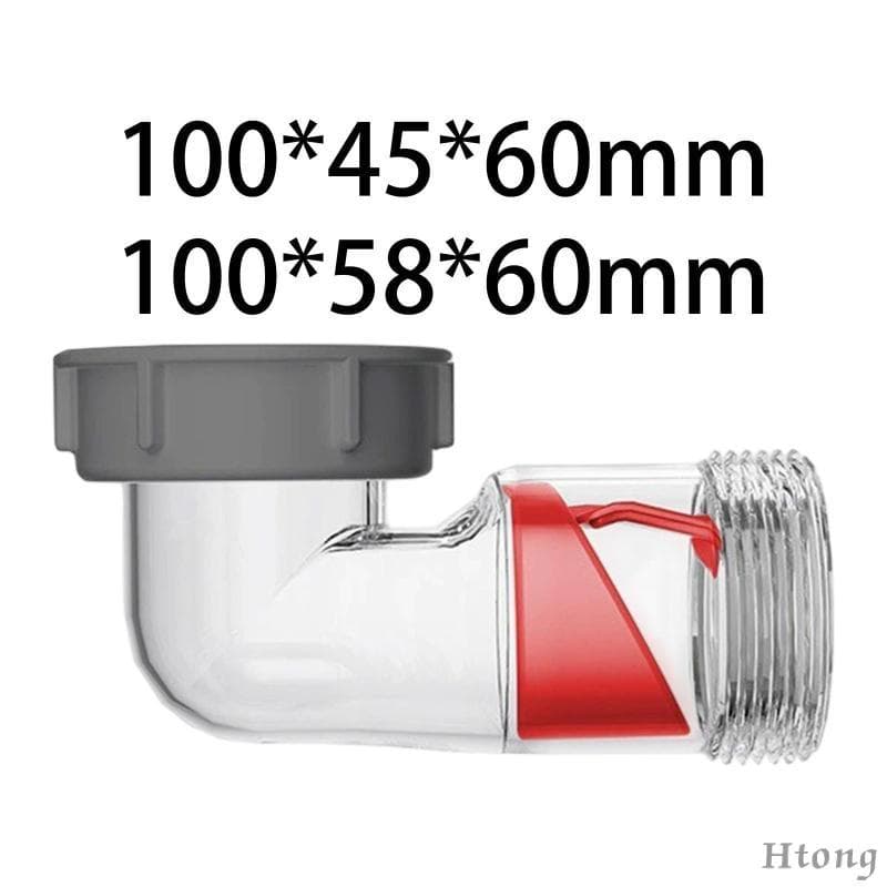 [Htong] Design Inovador Armadilha De Refluxo De Drenagem De Pia Substituição De P Visível Para Cozinha Banheiro De RV