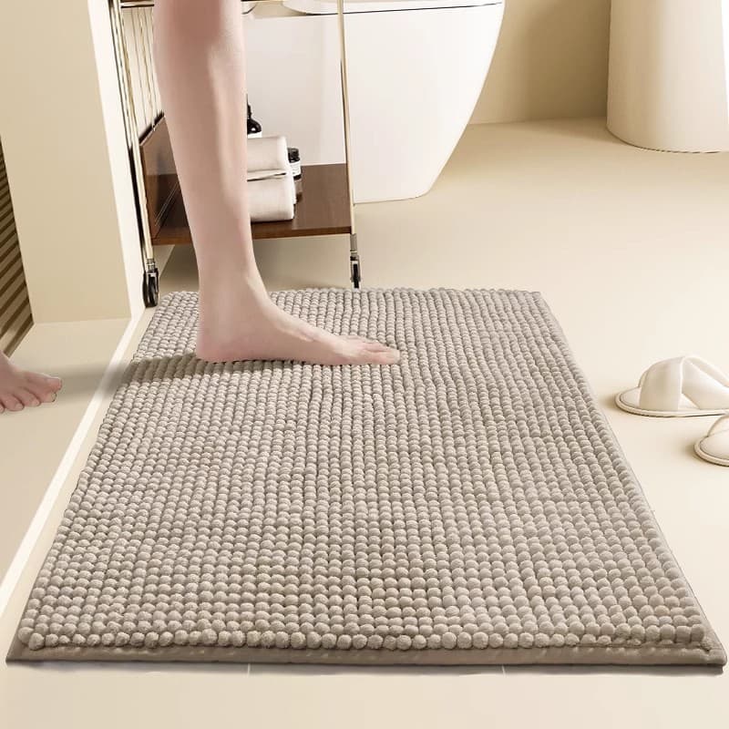 [Novo produto] tapete de banheiro porta do banheiro absorvente tapete de banheiro doméstico antiderrapante tapete de pé