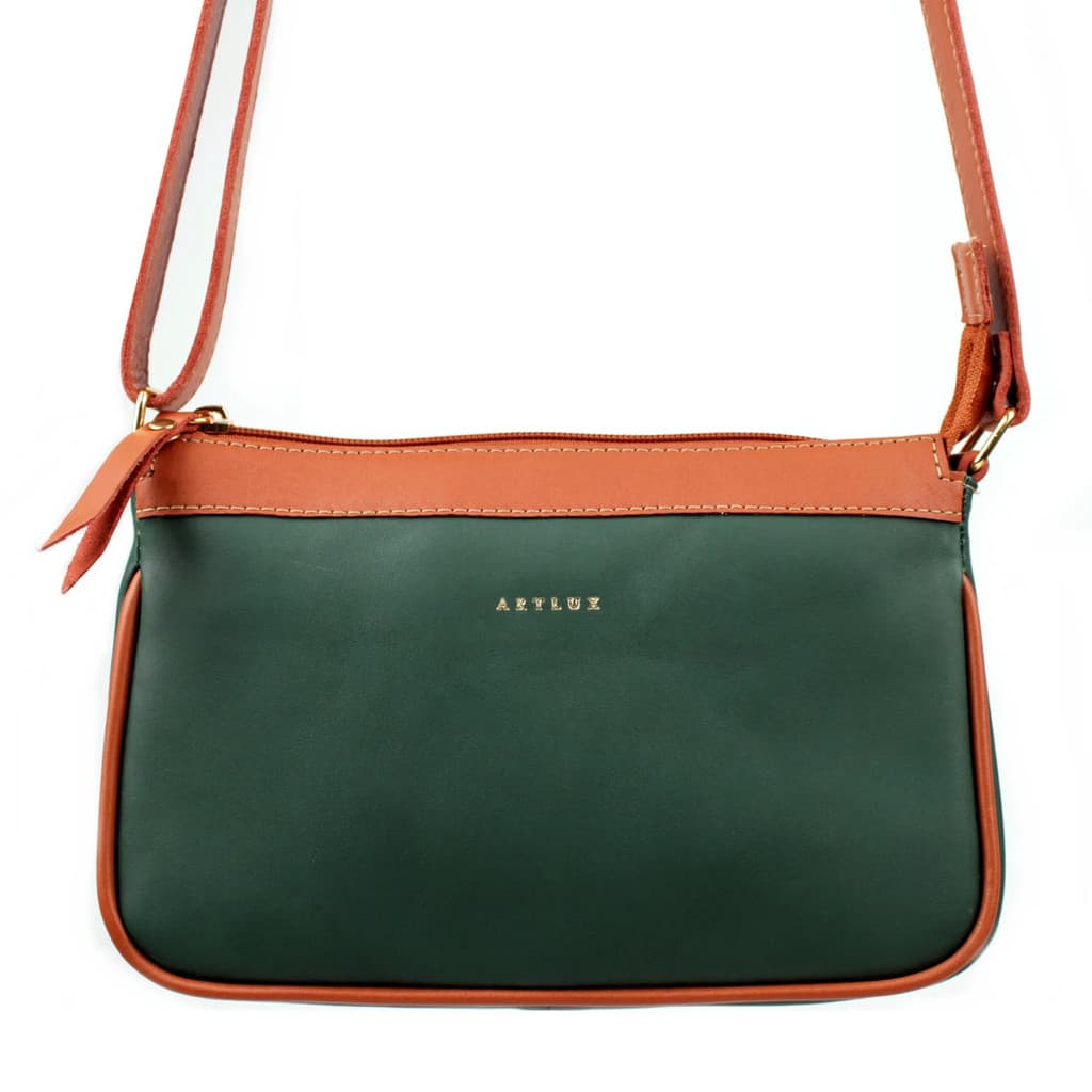 Bolsa Transversal em Couro Artlux 9055 | Teles Couro