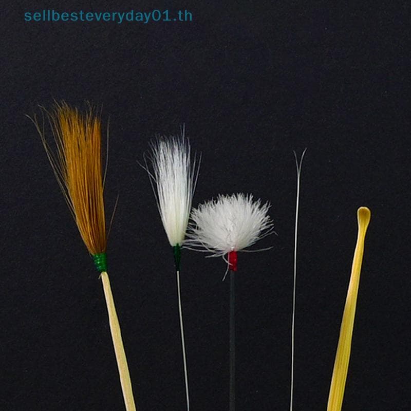 & Sellbest 5/6pcs Pena Ear Pi Removedor De Cera Curette Dig Tool Colher Cleaner Sti Tools Cuidados Com Os Ouvidos Massag