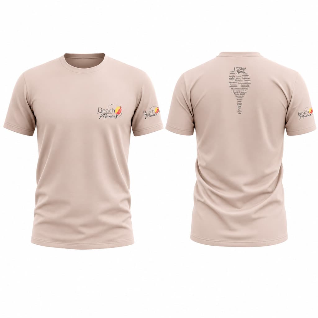 Camiseta Beach Mania Performance Pro UV50 - By Beach Mania