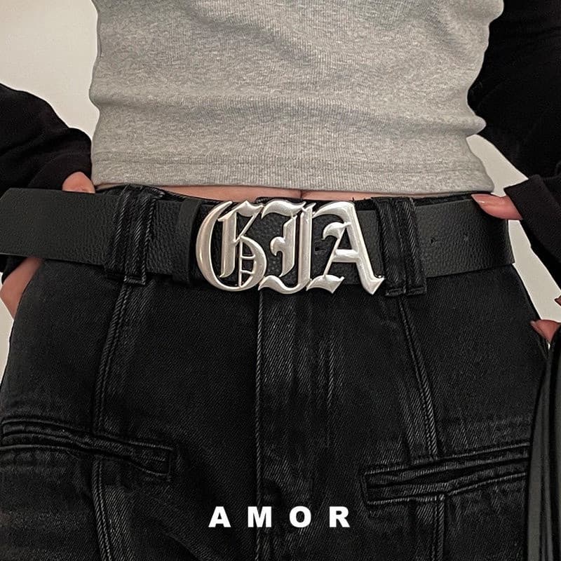 Cinto Estilo Punk Moda Unissex Europeu E Americano Vintage Personalidade Masculino Feminino