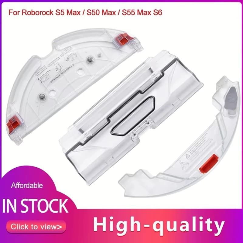 Para Roborock S5 Max S6 MaxV S6 Puro T7 Robô Aspirador De Pó Acessórios Tanque Água Caixa Poeira Mop Titular Rack Pano P