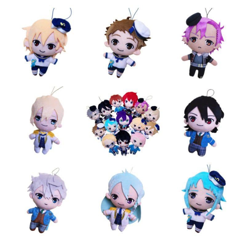 15cm Ensemble Stars Doll Sakuma Ritsu Sena Izumi mika kagehira Stuffed Dolls Kawaii Sakuma Rei Plush Gifts For Kids
