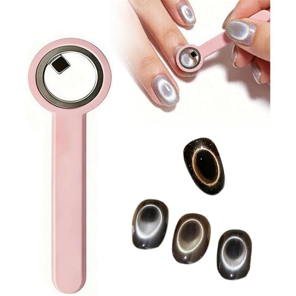 Ímã Redondo para Arte de Unhas Olho de Gato Modelo 2026, Ferramenta Magnética Redonda para Olho de Gato, Ferramenta Magn