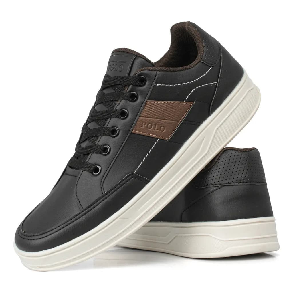 Tênis Sapatênis Masculino Polo Casual Esporte Fino Macio