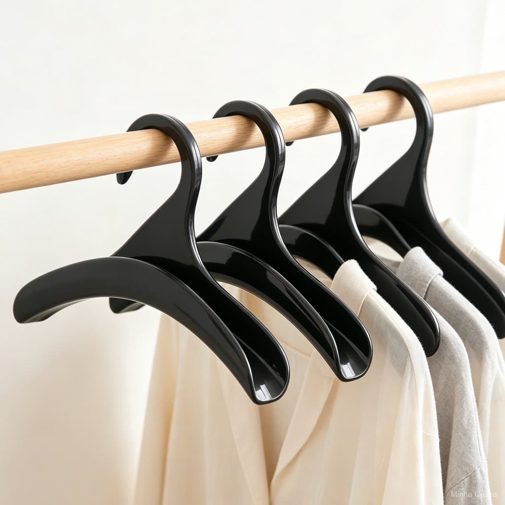 5/6/7 Pcs Cabides Para Organizar Espaço Com Eficiência Fáceis De Acessar Portáteis E úteis
