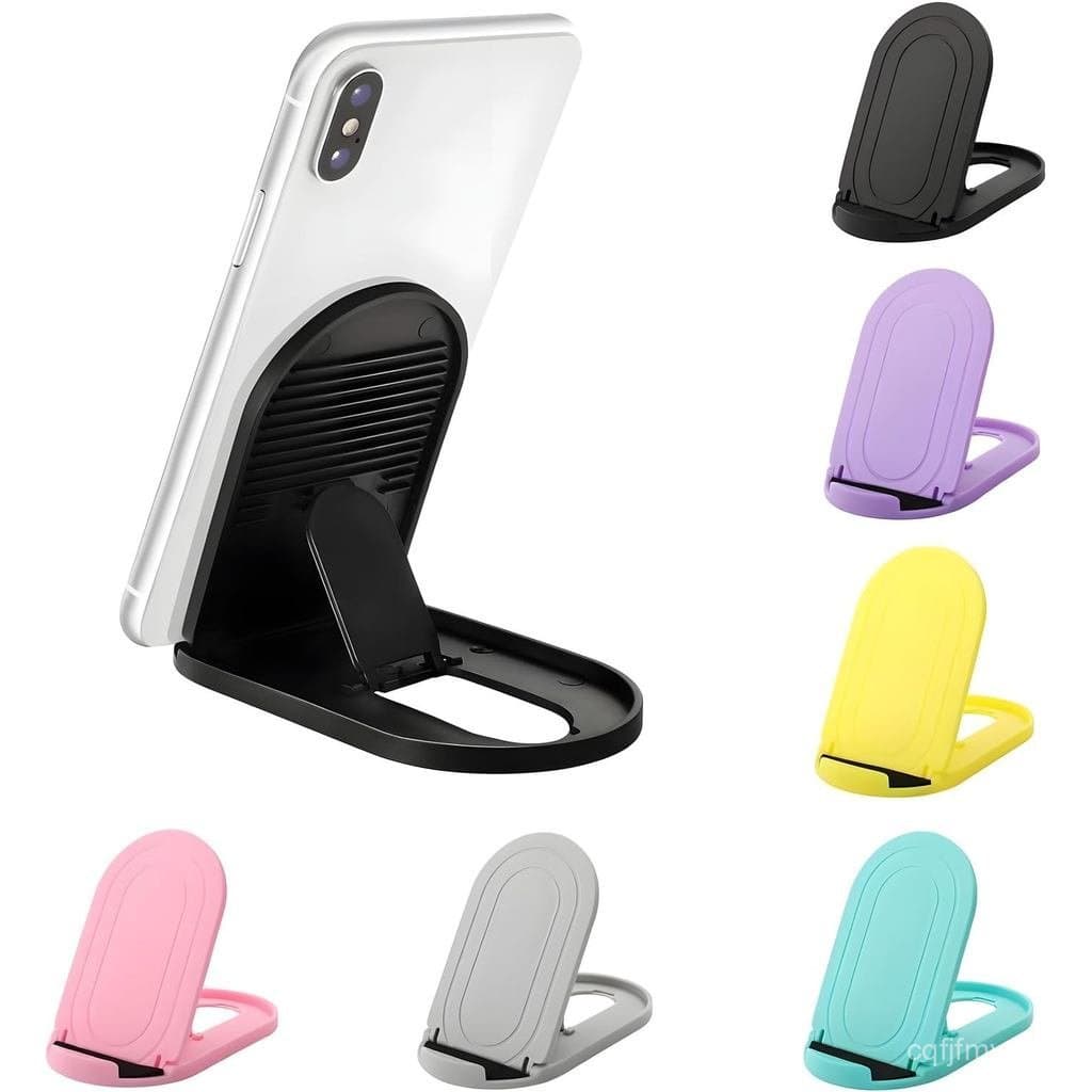 Suporte para Celular 6 Peças, Suporte de Mesa Portátil e Dobrável, Suporte Universal Ajustável Multi-Ângulo para 15 14 1