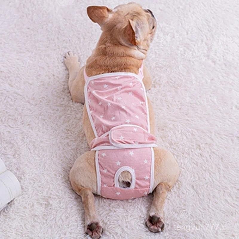 Fraldas Para Cães Calças Fisiológicas Filhote De Cachorro Calcinha Feminina Shorts Roupa Interior De Algodão Feminino Cã