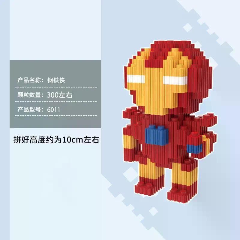 2026 Novo Estilo Marvel Superhero Bloco de Construção Infantil Brinquedos Educacionais Montagem Presentes de Aniversário