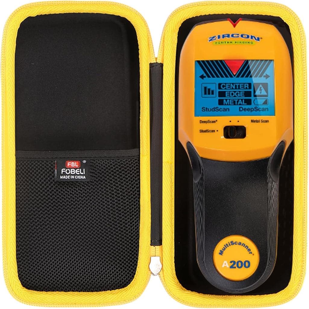 FBLFOBELI EVA Hard Case Compatible with Zircon Multiscanner A200, A250, A250c, StudSensor A100, A150 Stud Finder, Handhe
