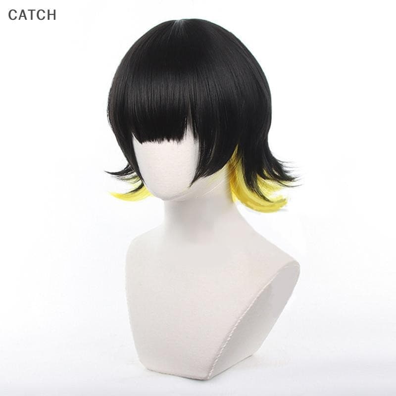 Captura Anime Azul Bloqueio Bachira Meguru Peruca Cosplay Masculino Resistente Ao Calor Sintética Halloween Carnaval Rol