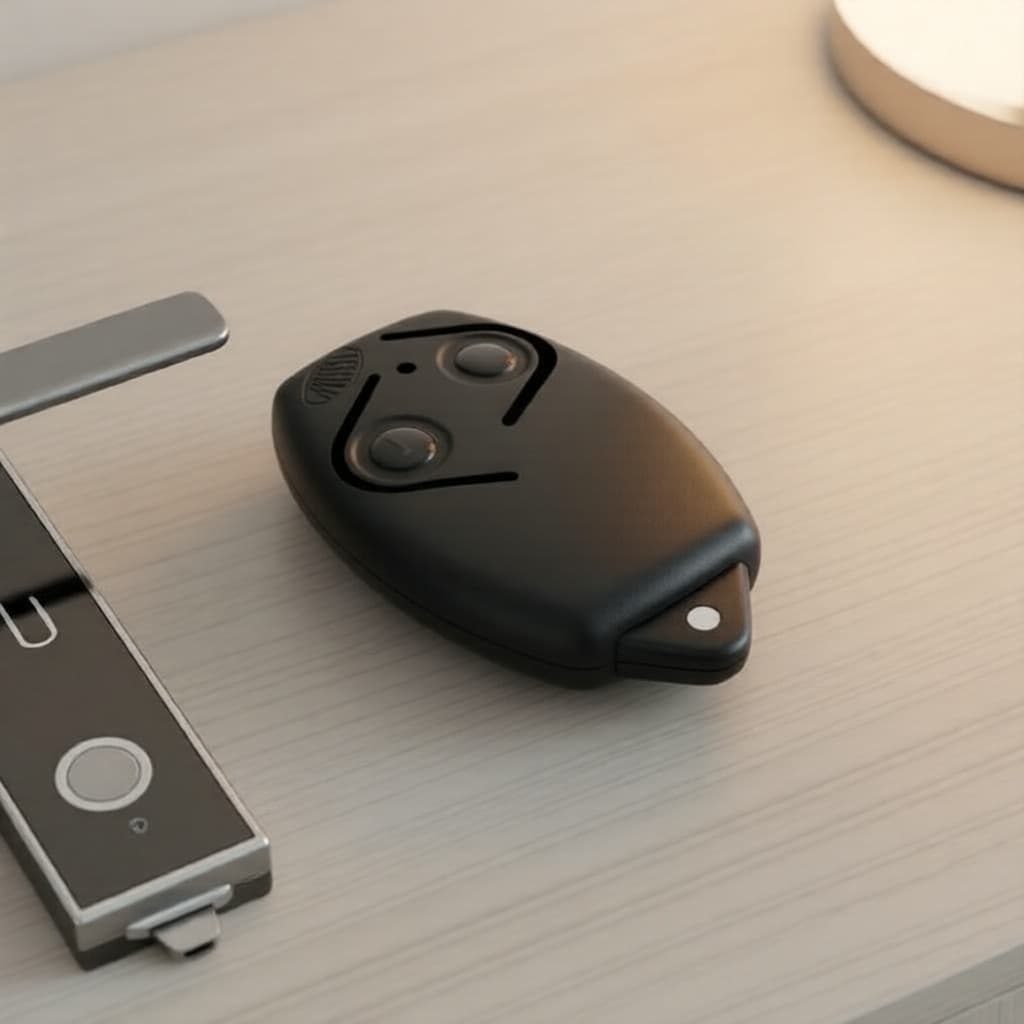 Controle Remoto Portátil Rossi 433MHz para Portas de Garagem