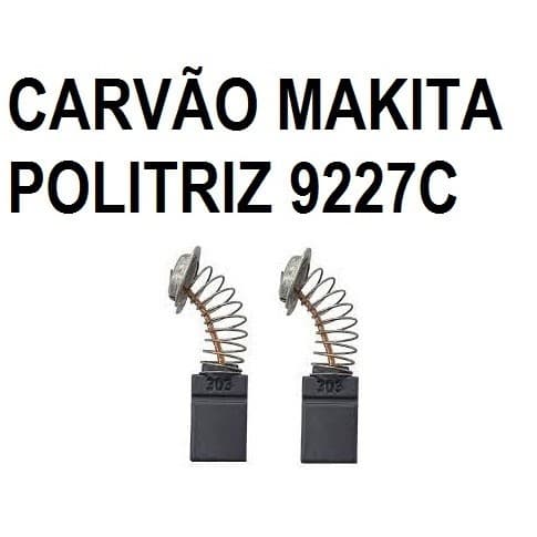 Escova de Carvão Cb 303 Politriz Makita 9227c - Par