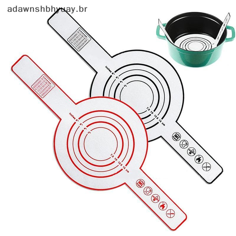 Adawnshubiuay 1 Peça Tapete De Cozimento De Silicone Alça Longa Estilingue Não-Sti Almofada De Amassar Pão Transferência