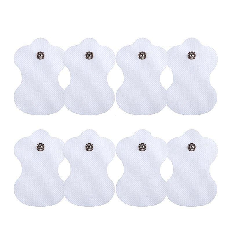 50/100 eletrodos TENS, almofadas de gel para acupuntura, massageador elétrico para nervos e músculos, massageador