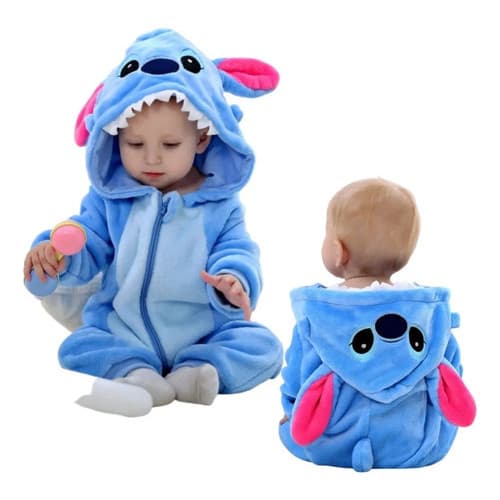 Pijama Bebe 3-6 Meses Stitch Kugurumi