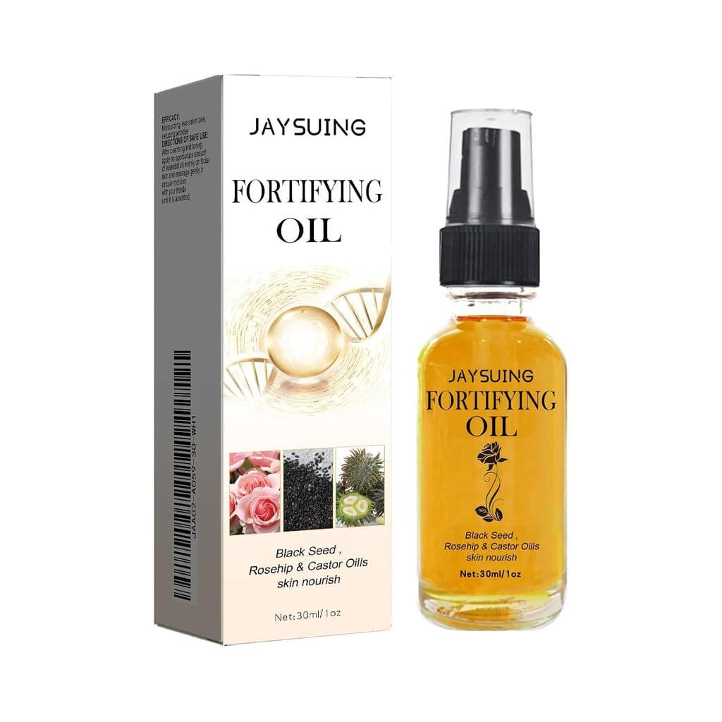 Óleo Facial Hidratante com Óleo de Rosa Mosqueta e Óleo de Semente Preta, Tratamento Nutritivo para Hidratar e Melhorar