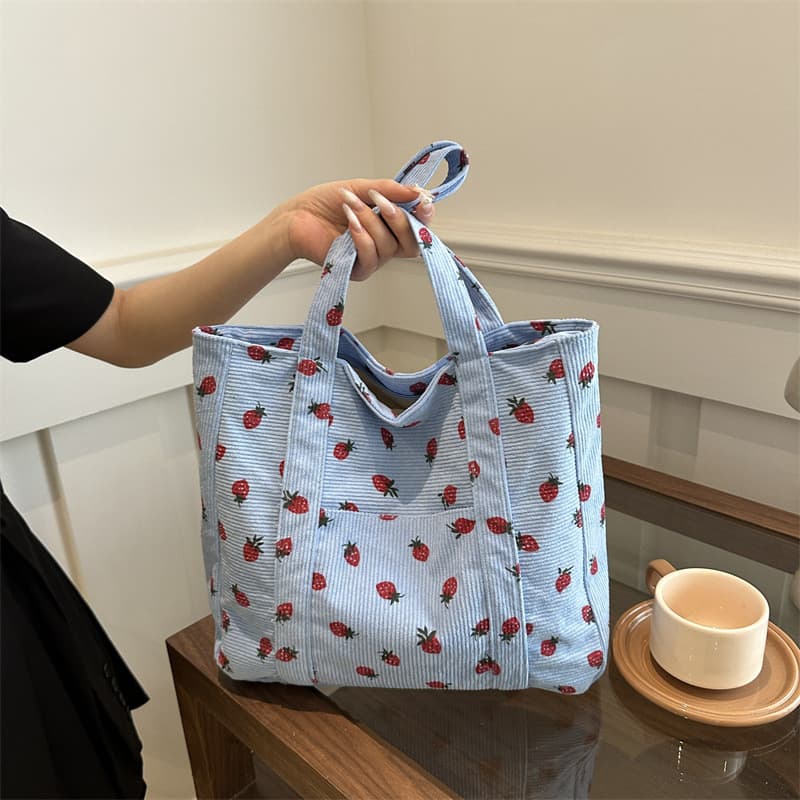 Bolsa casual feminina de grande capacidade, estilo soft girl, nova coleção outono/inverno 2024, versão coreana versátil,