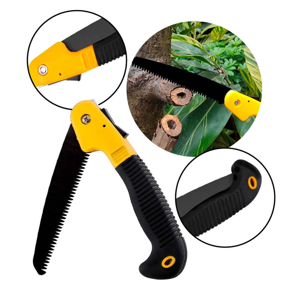 Serra Serrote Dobrável Portátil Bomvink Manual Sabre Profissional Cabo Lâminas Poda Mão Camping Polegadas Faca