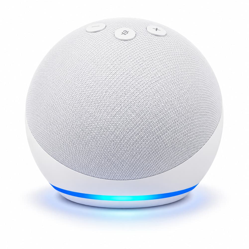 Caixa de Som Bluetooth 5W Smart Speaker Comando de Voz LED RGB App Bluetooth 5.3