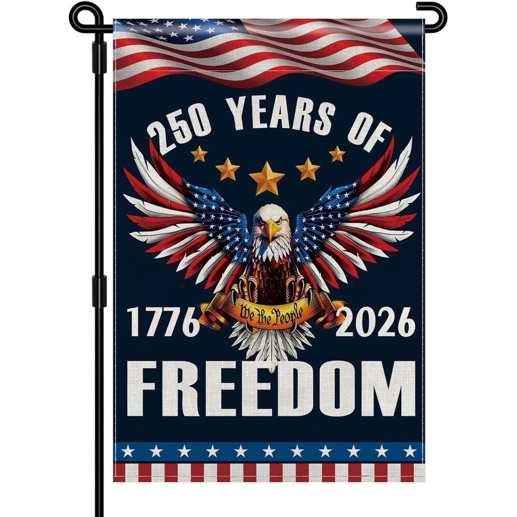 Bandeira dos EUA para 250º Aniversário, 250 Anos de Aniversário Americano Patriótico, 4 de Julho, Nós, o Povo, 1776, Ban