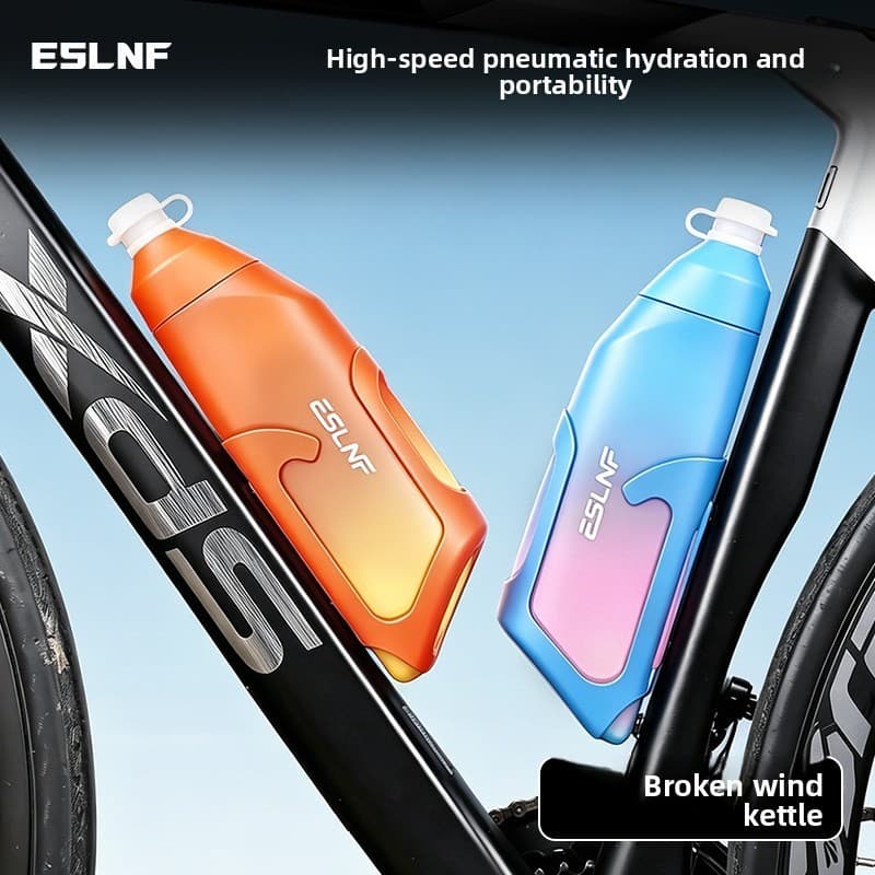 Gaiola para garrafa de bicicleta 680ml, conjunto pneumático para garrafa esportiva, Mountain Bike, ciclismo ao ar livre,