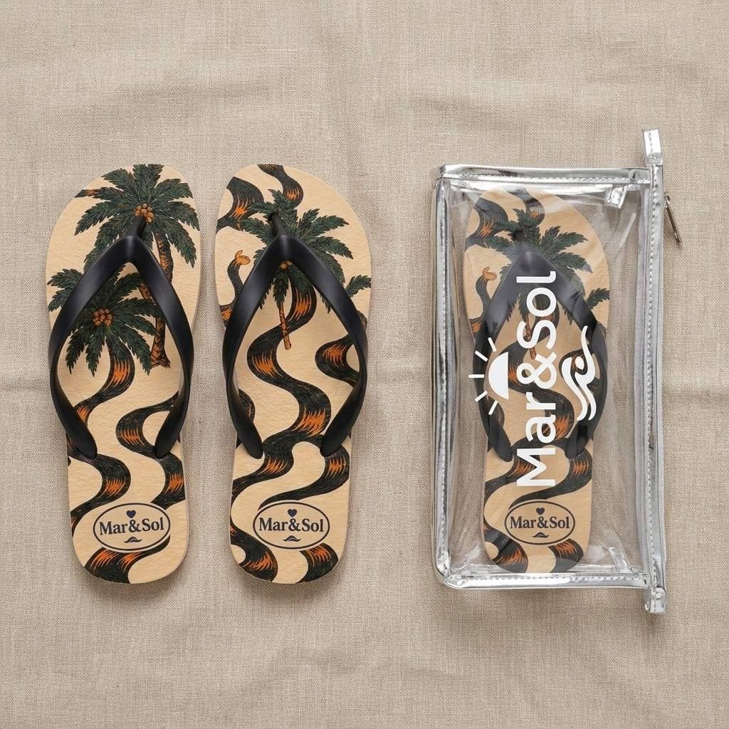 Chinelo de dedo confortável + necessaire – Estampa Exclusiva Vários Modelos Novidade